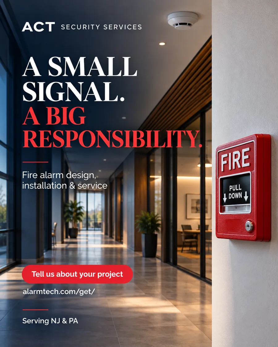 Fire alarm: a small signal, a big responsibility — new systems, panel replacement and service